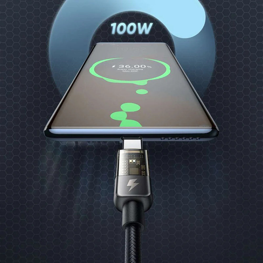 Cavo Dati e Ricarica USB-C - USB-C McDodo CA-2840 Auto Power Off, 100W, 1.2m, Nero
