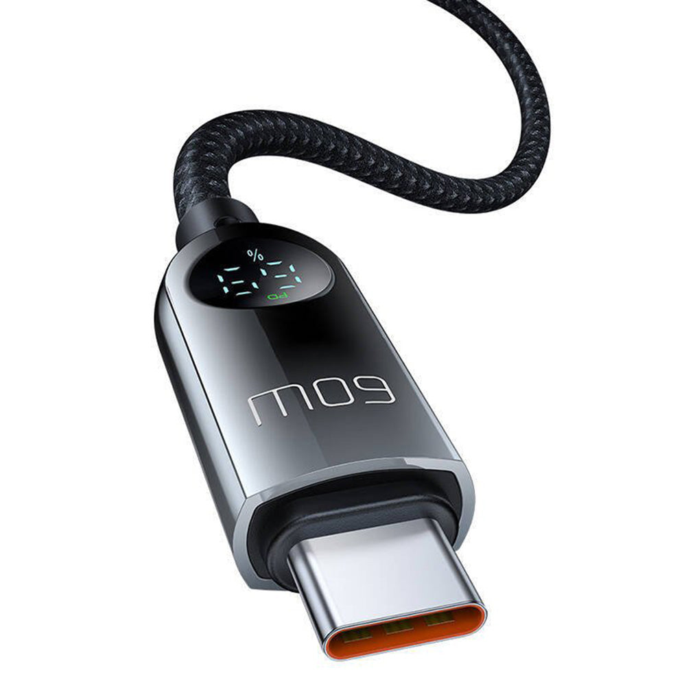 USB-C Data and Charging Cable - USB-C McDodo CA-4780 Display, 60W, 1.2m, Black