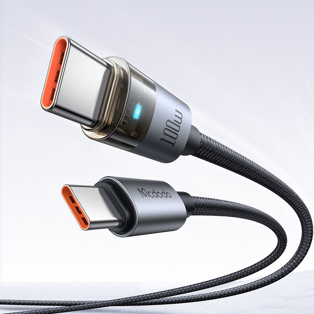 Cavo Dati e Ricarica USB-C - USB-C McDodo CA-5580, 100W, 1.2m, Nero