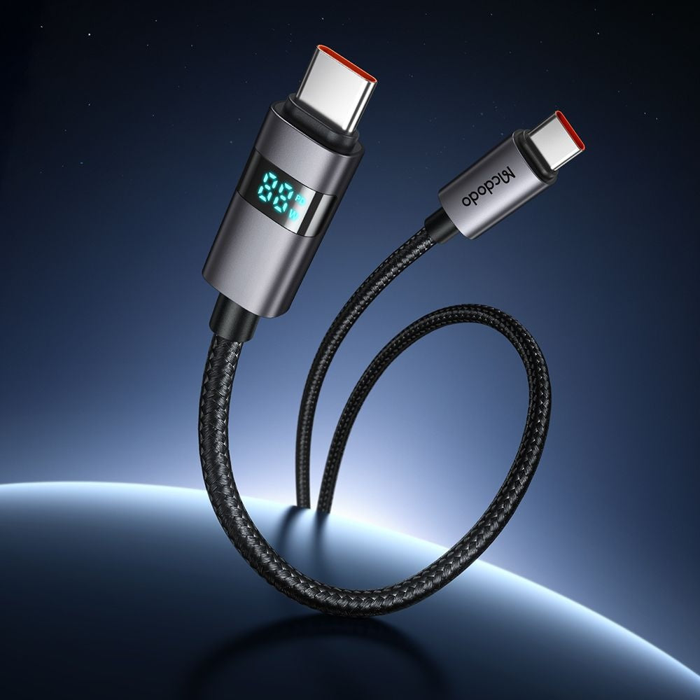 Cavo Dati e Ricarica USB-C - USB-C McDodo CA-5610 Display, 100W, 1.2m, Nero