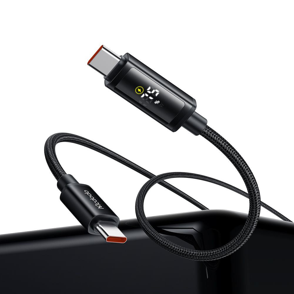 Cavo Dati e Ricarica USB-C - USB-C McDodo CA-8000 Display, 100W, 1.2m, Nero