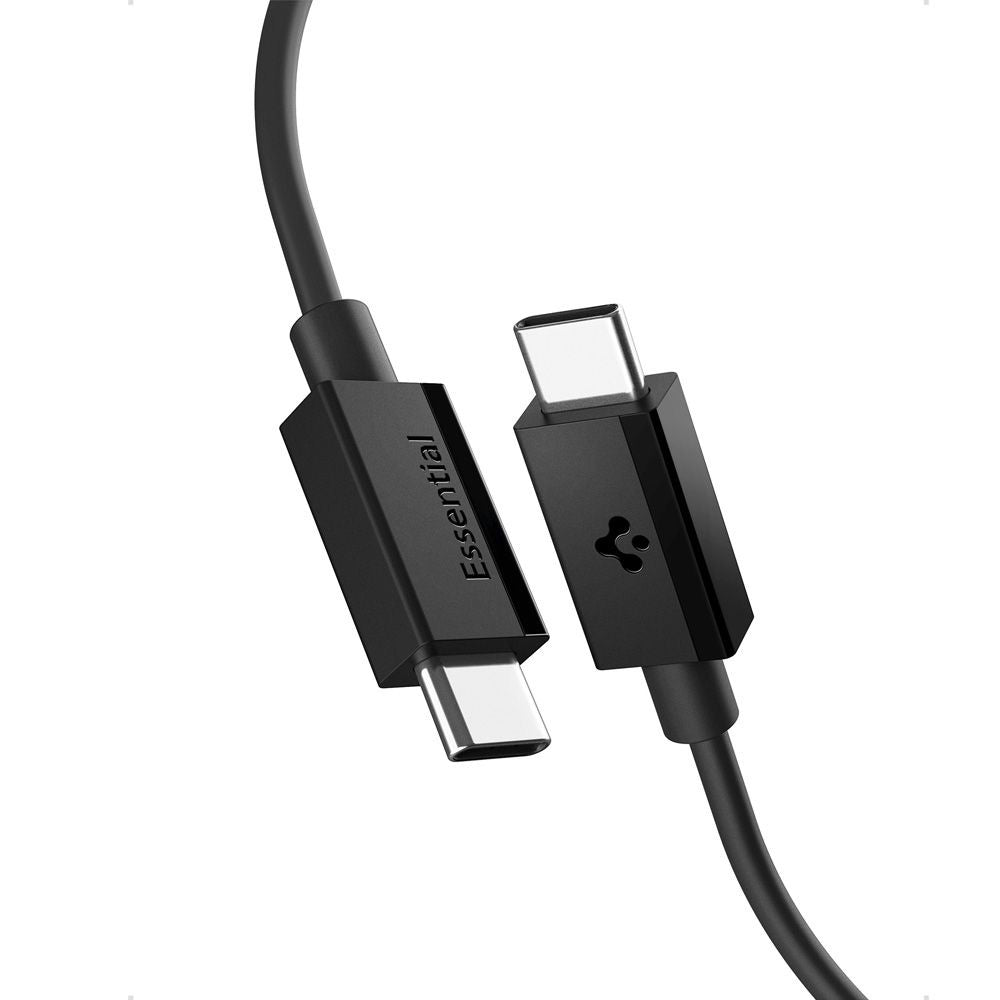 Cavo Dati e Ricarica USB-C - USB-C Spigen Essential, 60W, 1m, Nero ACA08718