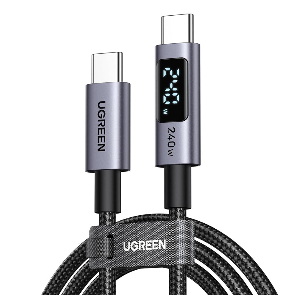Cavo Dati e Ricarica USB-C - USB-C UGREEN 65866 Display, 240W, 1m, Grigio
