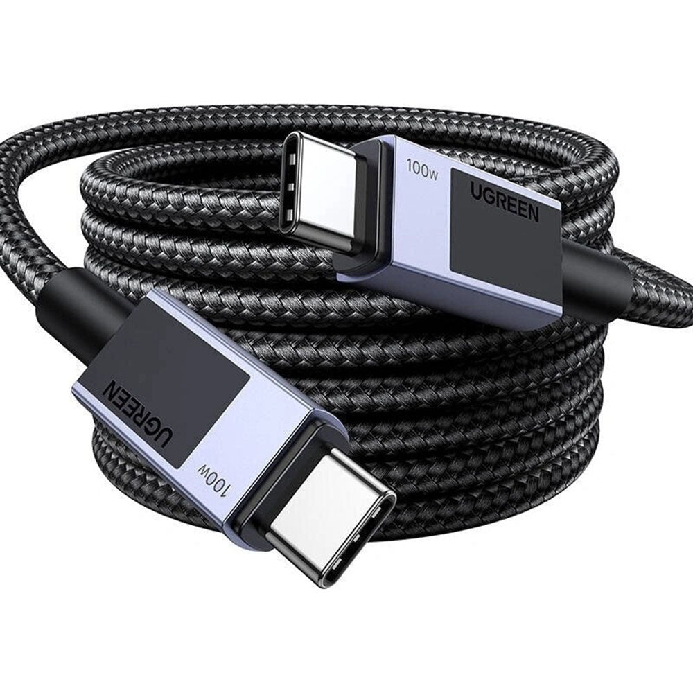 Cavo Dati e Ricarica USB-C - USB-C UGREEN L512, 100W, 1m, Grigio