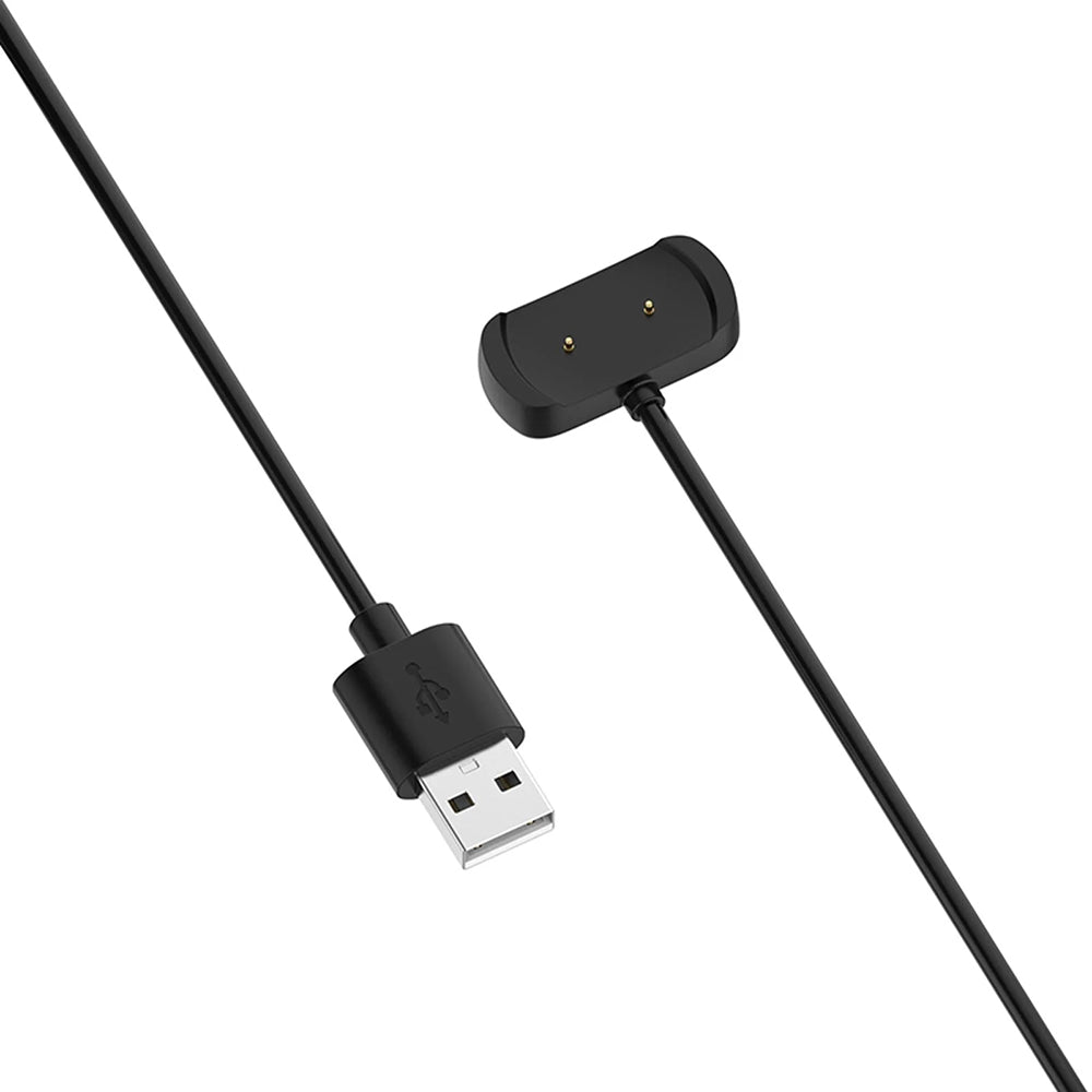 Cavo di Ricarica Techsuit THA6 per Amazfit Watch Series, USB-A, Nero