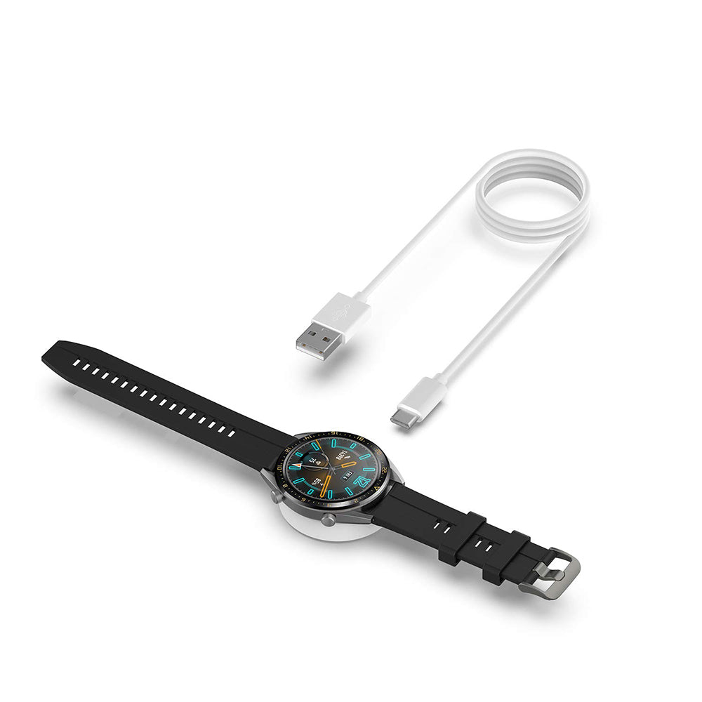 Cavo di Ricarica Techsuit THC3 per Honor Watch / Huawei Watch Series, USB-A, Bianco