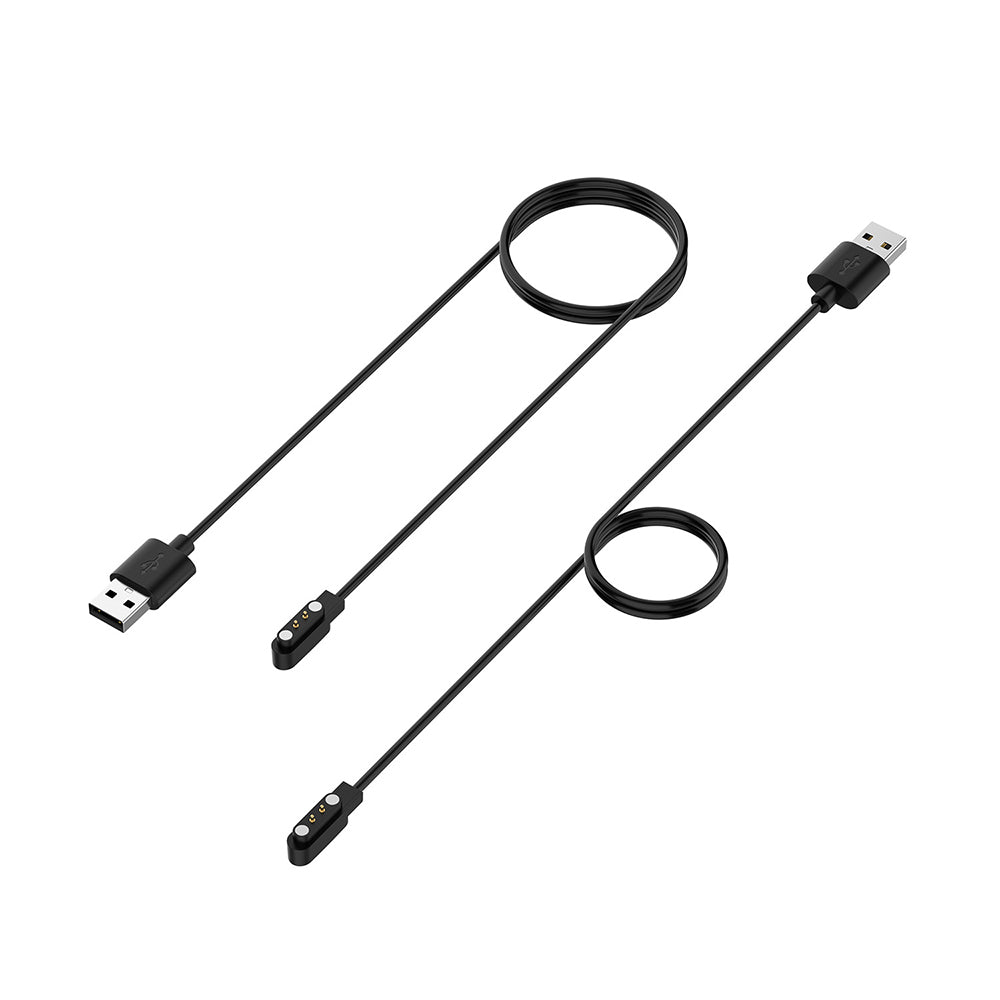 Techsuit TXC7 Charging Cable for Nothing CMF Watch Pro / Pro 2, USB-A, Black