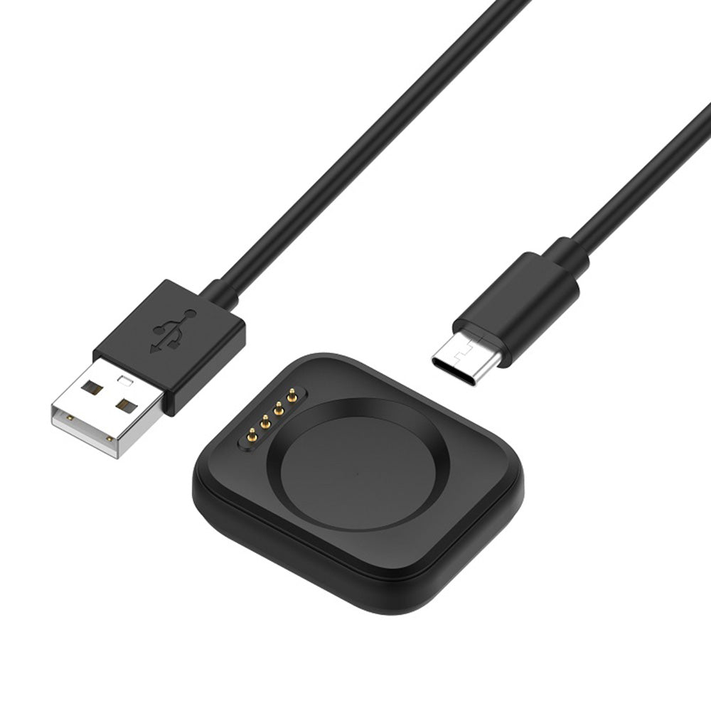 Cavo di Ricarica Techsuit TXC8 per Oppo Watch / OnePlus Watch Series, USB-A, Nero