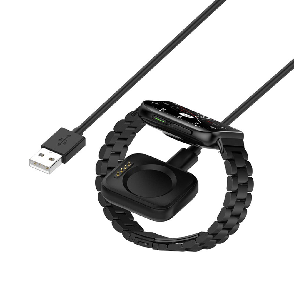 Cavo di Ricarica Techsuit TXC8 per Oppo Watch / OnePlus Watch Series, USB-A, Nero