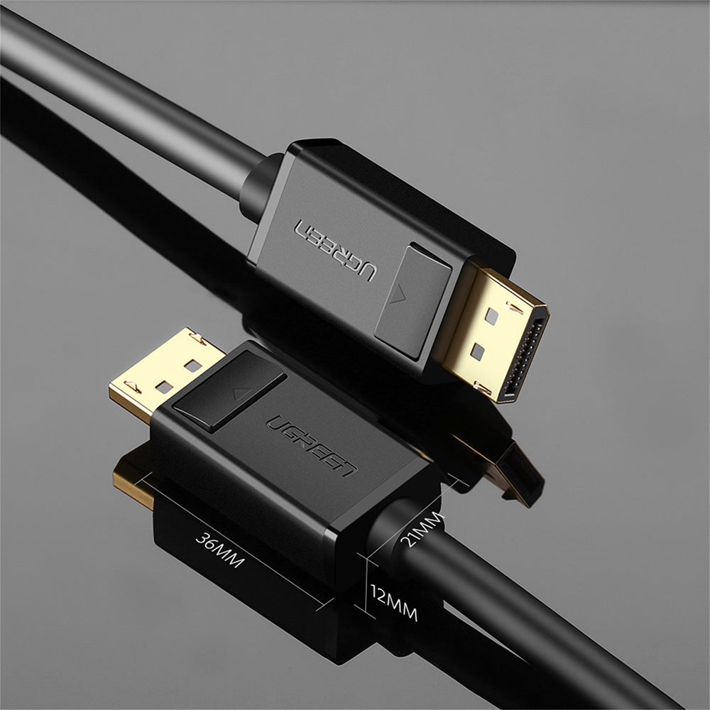 Cavo Video UGREEN DP102, DisplayPort - DisplayPort, 4K, 2m, Nero