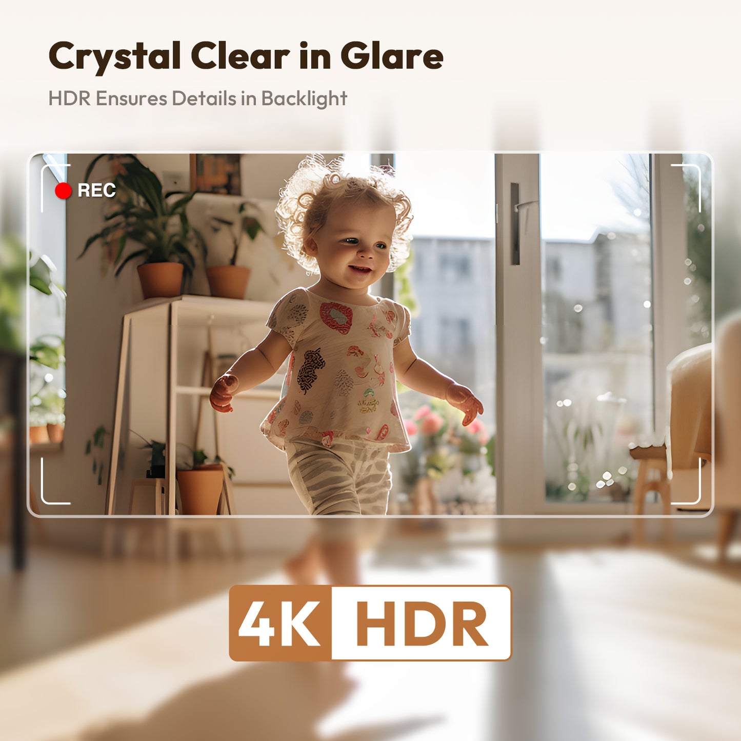 Telecamera di sorveglianza Botslab 3C Pro C224, Wi-Fi, 4K, per interni