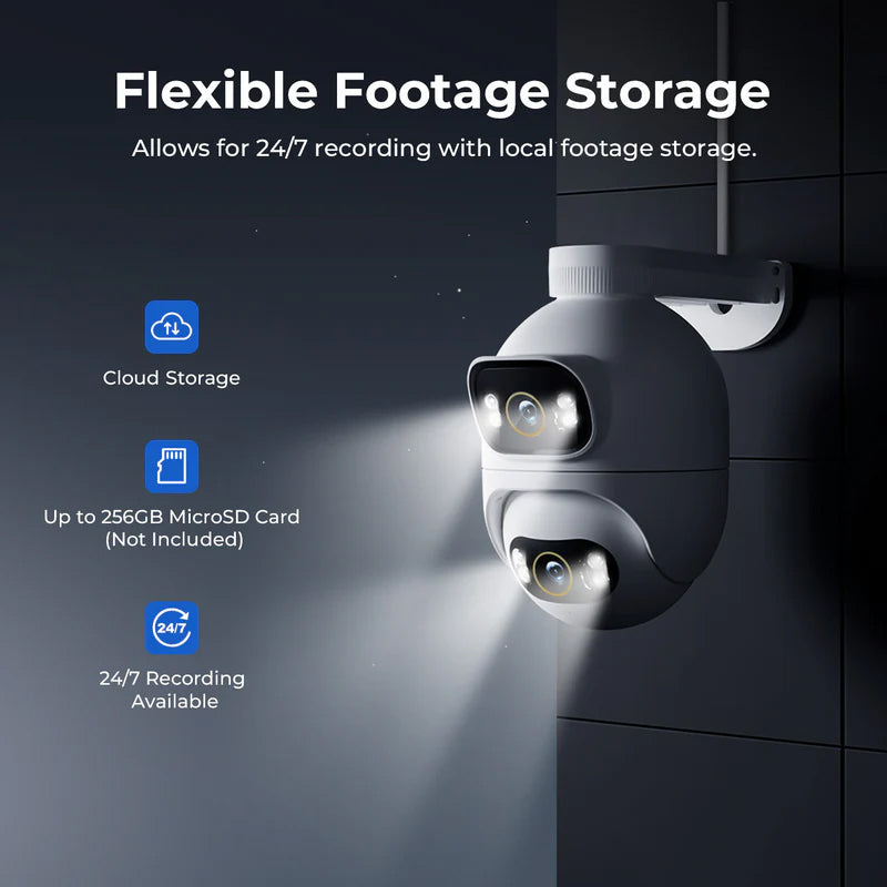 Telecamera di Sorveglianza iMILAB EC6 Dual, Wi-Fi, 3K, IP66, Esterno CMSXJ68A