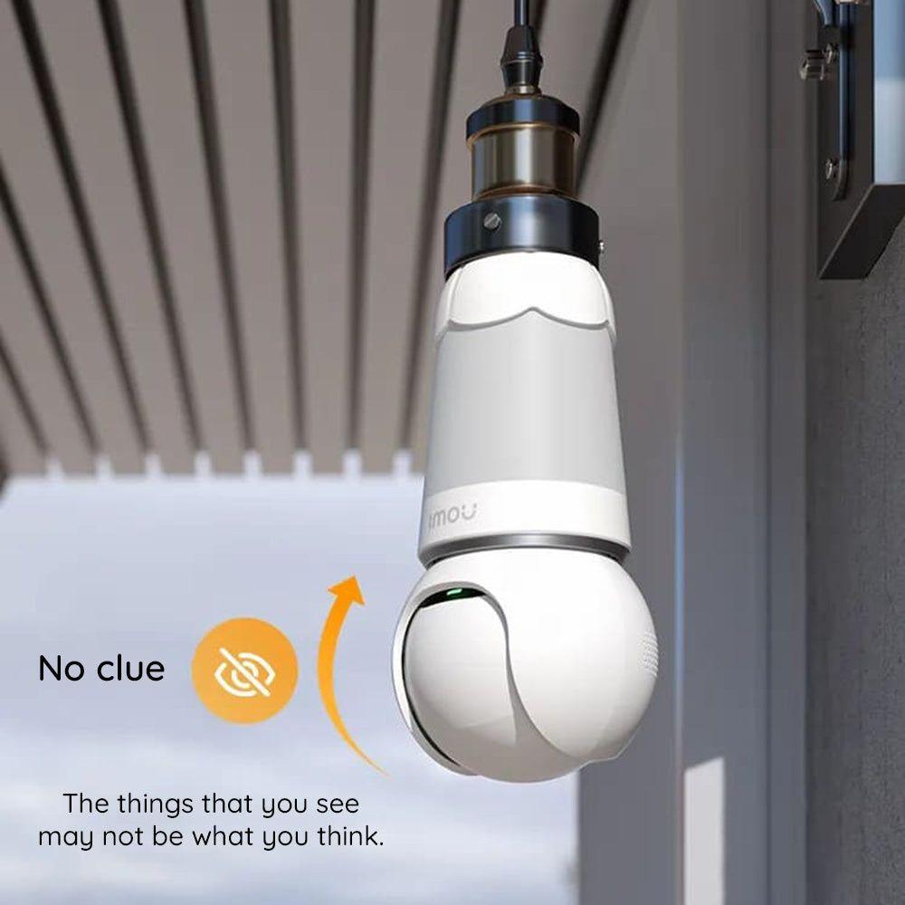 Telecamera di Sorveglianza Imou Bulb, Wi-Fi, 2K, Interno IPC-S6DP-5M0WEB-E27