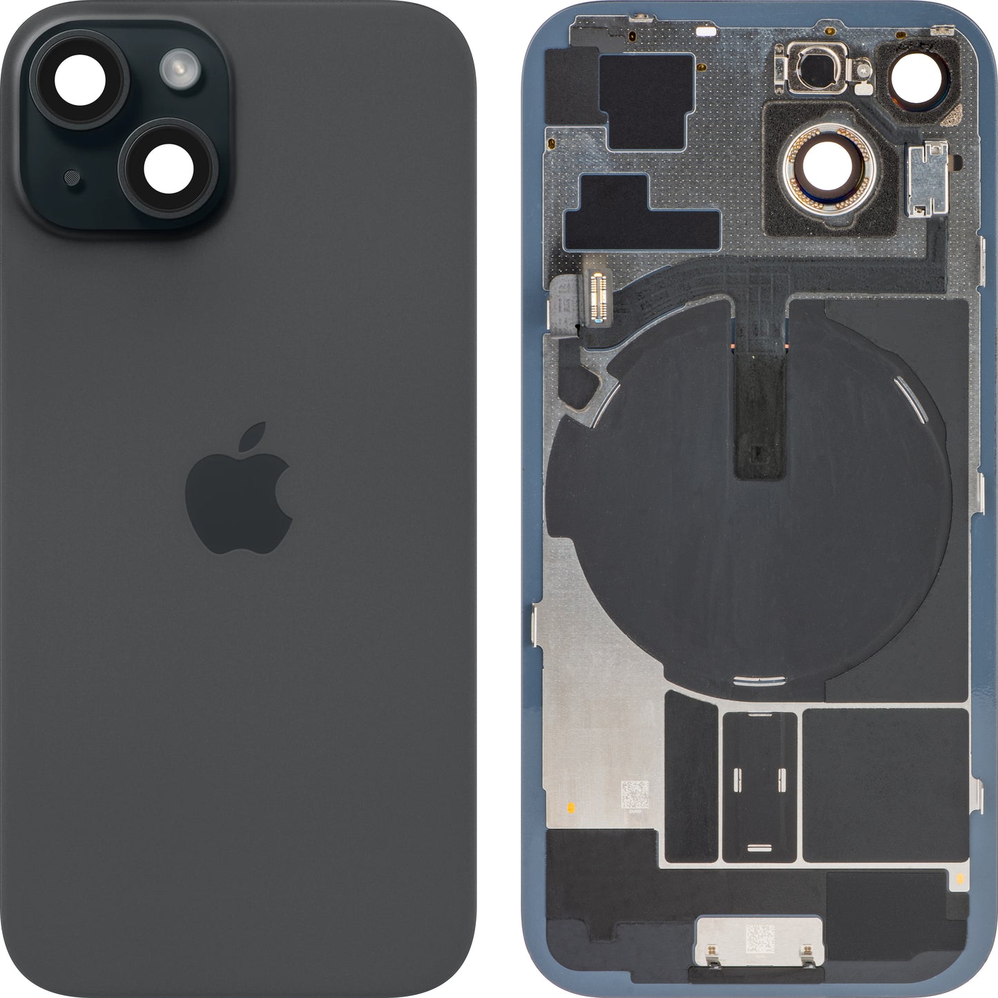 Copertura Batteria Apple iPhone 15, Nero, Swap Premium