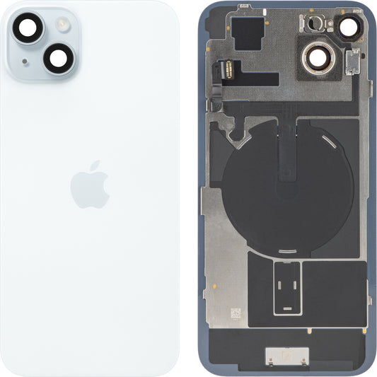 Coperchio della batteria dell'iPhone 15 Plus di Apple, blu, sostituzione
