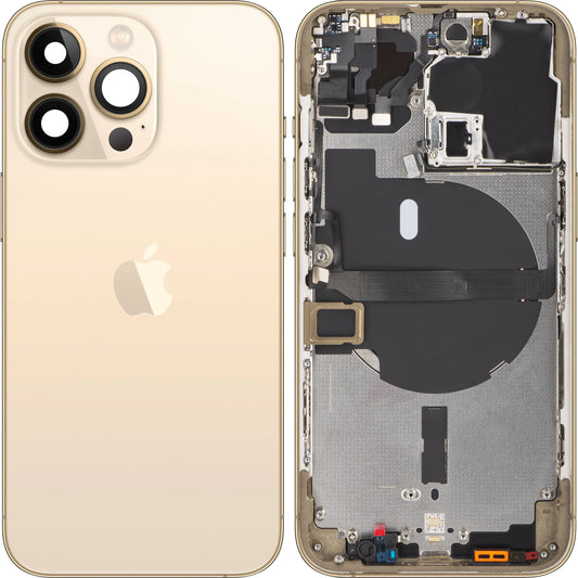 Copertura della batteria di Apple iPhone 13 Pro, con mezza custodia, oro, scambio