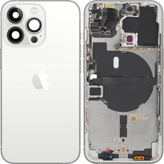 Coperchio della batteria di Apple iPhone 13 Pro, con custodia centrale, argento, scambio