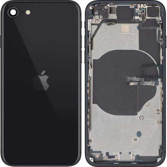 Apple iPhone SE (2022) Batteria, con mezza custodia, nero (mezzanotte), sostituzione