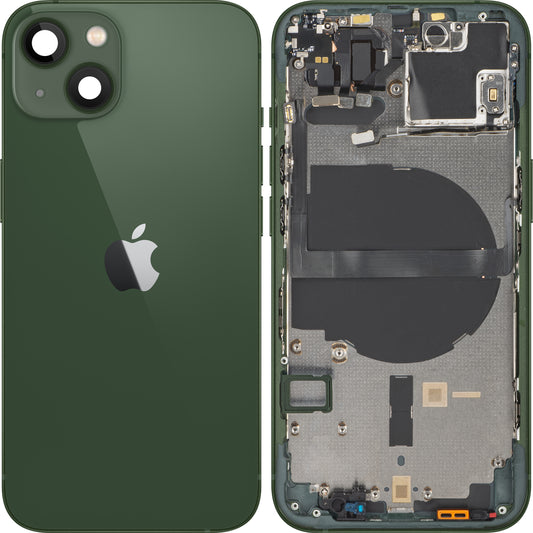 Coperchio Batteria Apple iPhone 13, Con Scocca Centrale, Verde, Swap