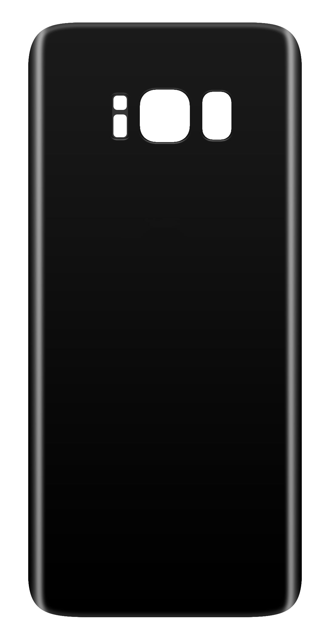 Copertura Batteria compatibile con Samsung Galaxy S8+ G955, Nero