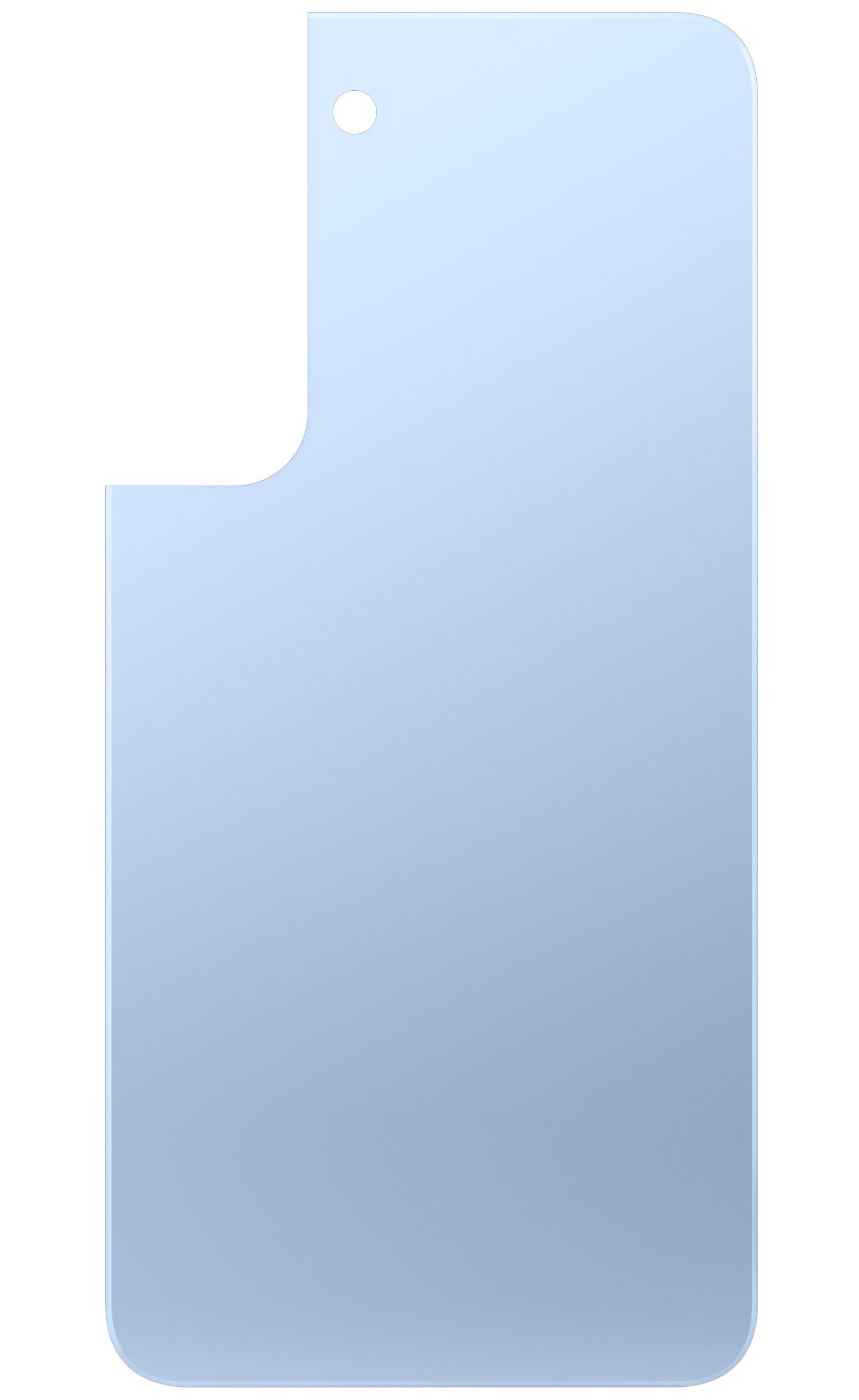Copertura Batteria compatibile con Samsung Galaxy S22 5G S901, Blu