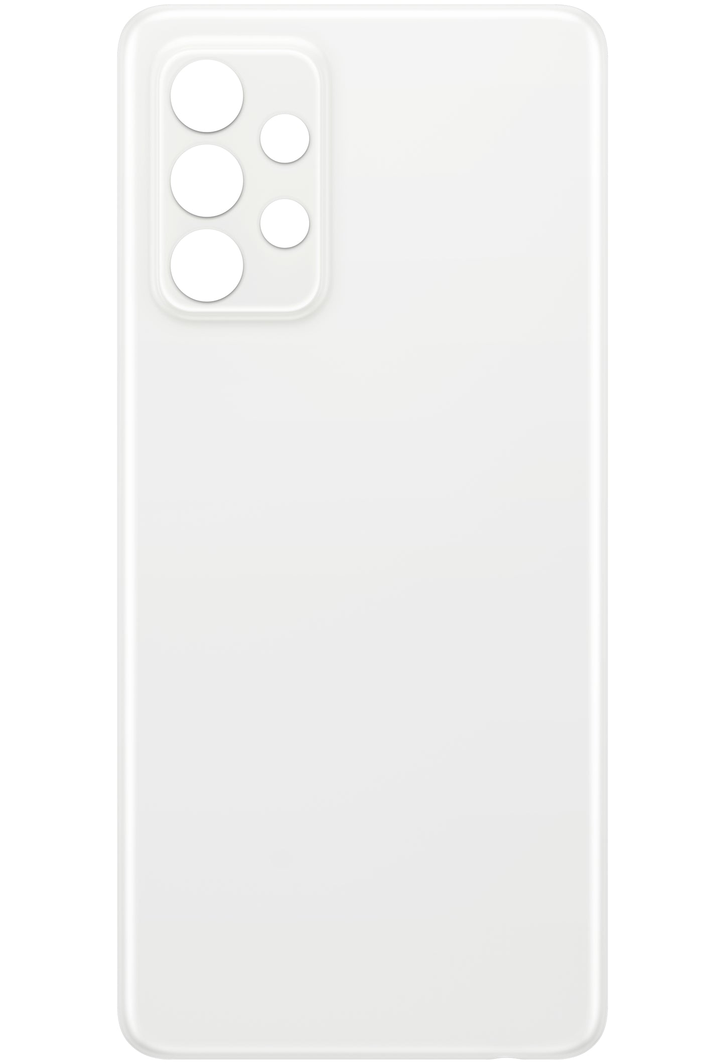 Copertura Batteria compatibile con Samsung Galaxy A52s 5G A528 / A52 5G A526 / A52 A525, Bianco