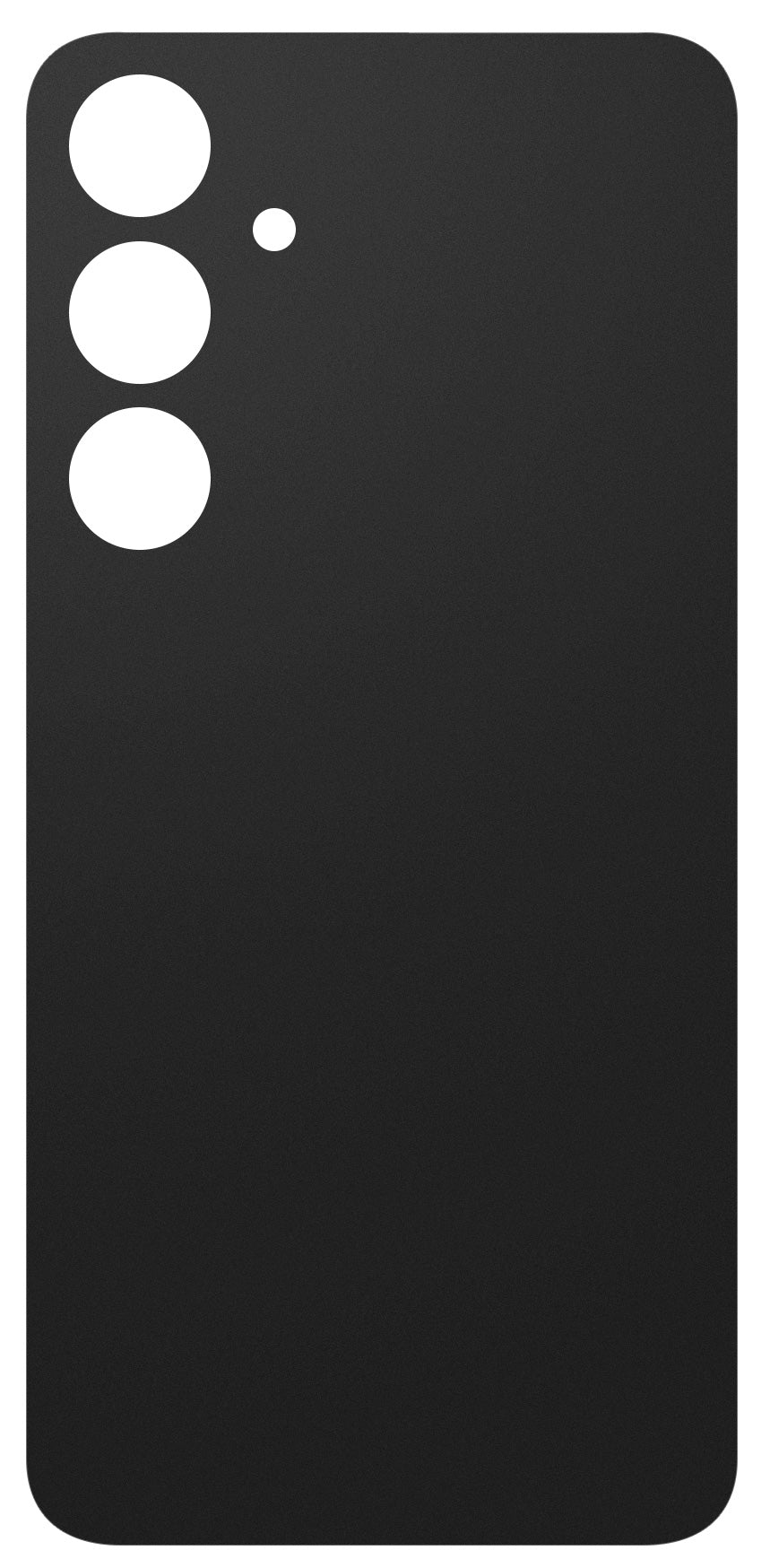 Copertura Batteria compatibile con Samsung Galaxy S24+ S926, Nero