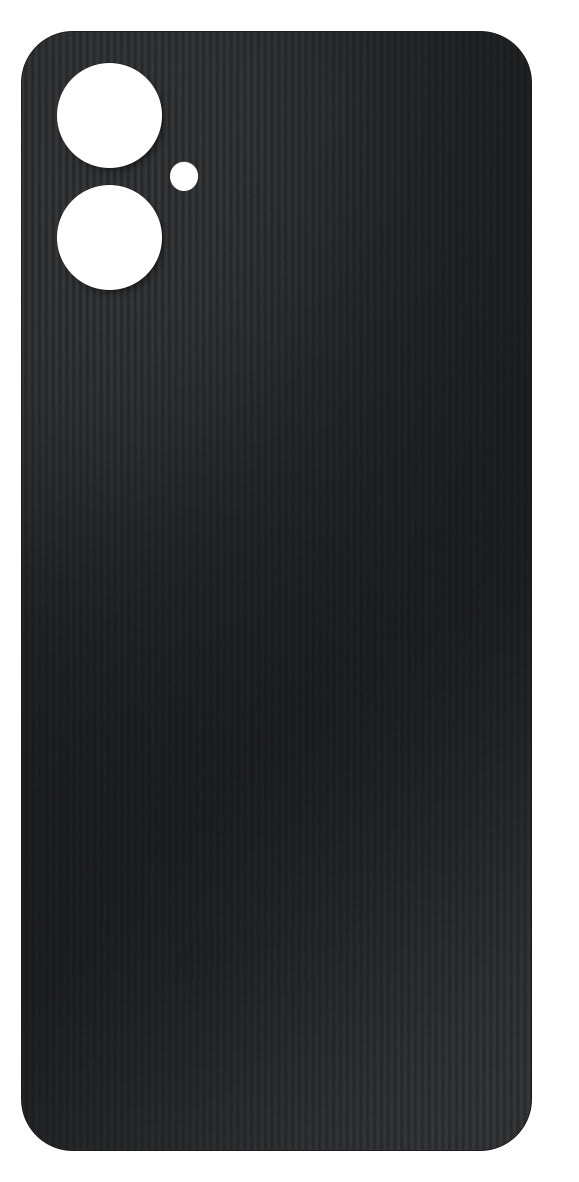 Copertura Batteria compatibile con Samsung Galaxy A06 5G A066, Nero