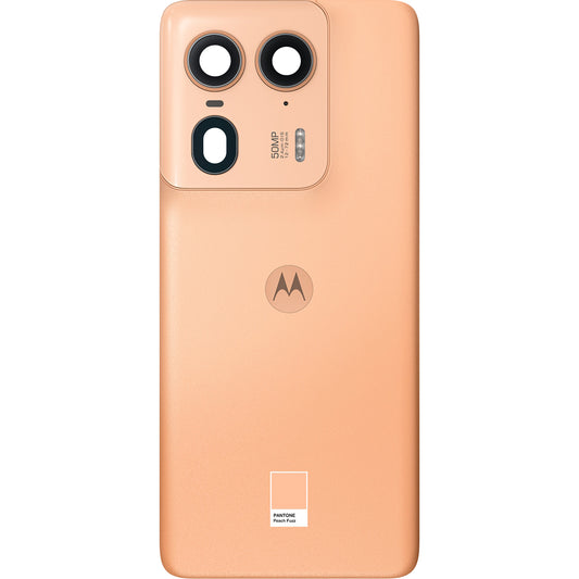 Coperchio della batteria Motorola Edge 50 Ultra, arancione (Peach Fuzz), Service Pack 5S58C24473