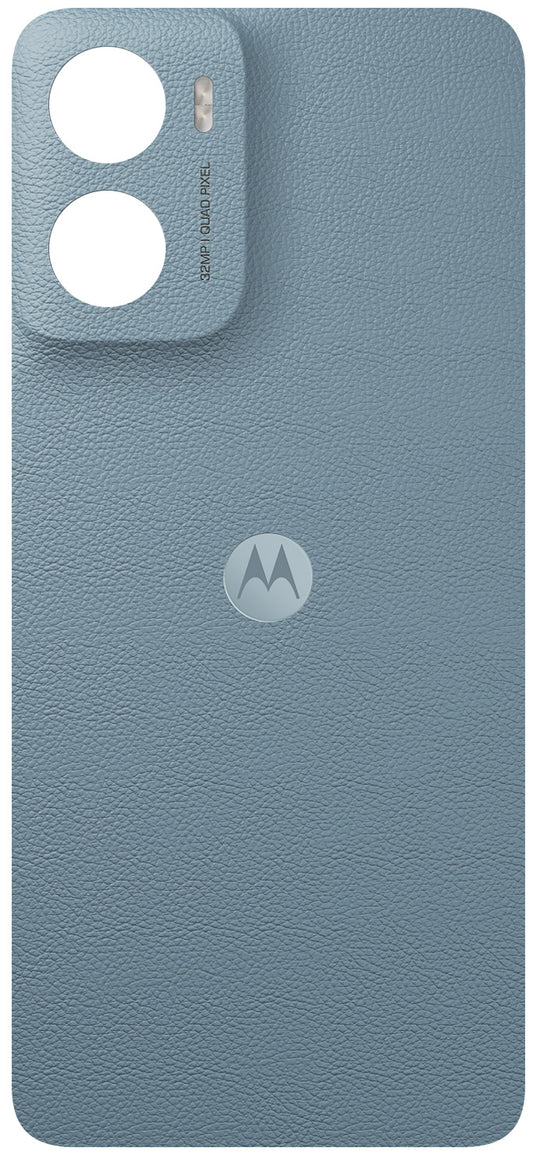 Coperchio Batteria Motorola Moto E15 / G05, Blu (Misty Blue), Service Pack 5S58C29559