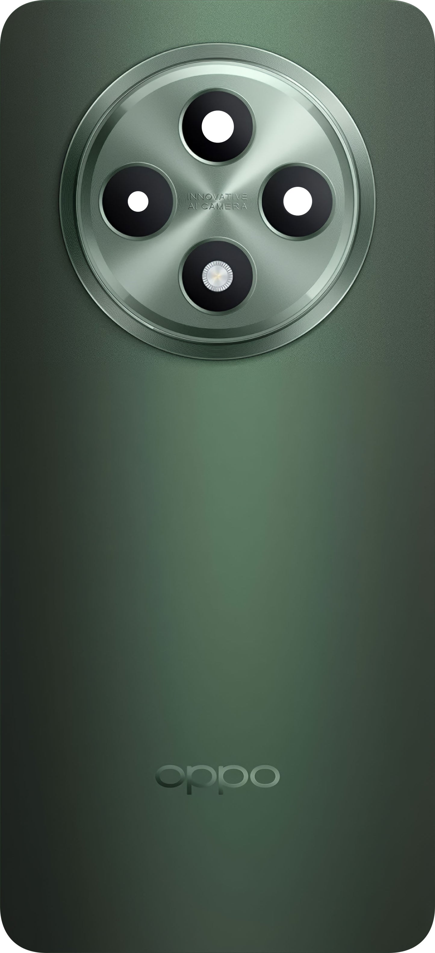 Coperchio Batteria Oppo Reno12 F, Verde (Olive Green), Service Pack 621033000345