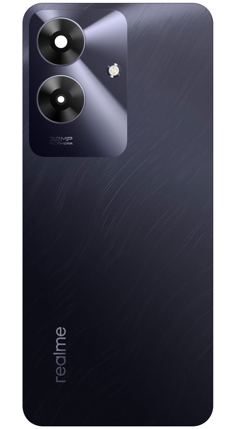 Coperchio Batteria Realme Note 60, Nero (Marble Black), Service Pack 621033000293