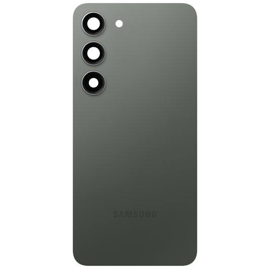 Coperchio della batteria Samsung Galaxy S23 S911, verde, confezione di servizio GH82-30393C