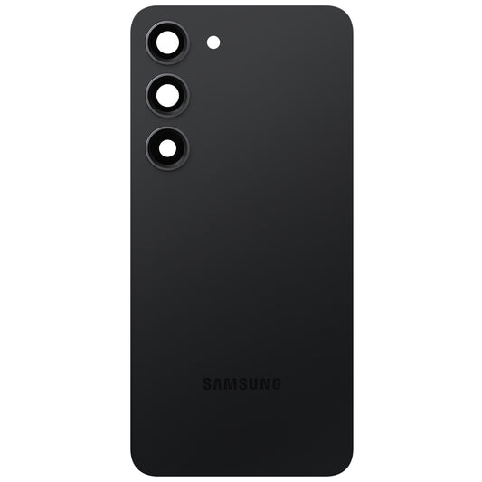 Coperchio della batteria Samsung Galaxy S23 S911, nero (Phantom Black), confezione di servizio GH82-30393A