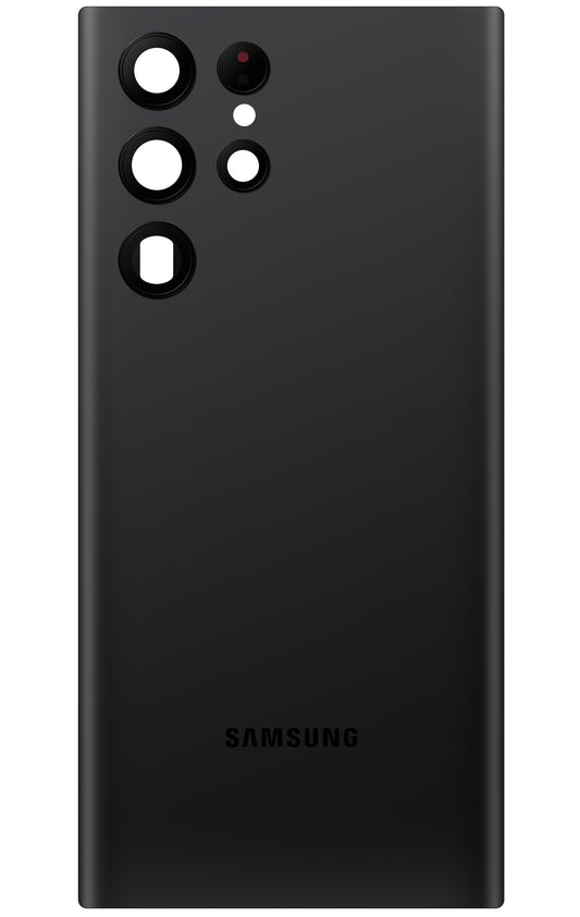 Custodia per batteria Samsung Galaxy S22 Ultra 5G S908, nero (Phantom Black), confezione di servizio GH82-27457A