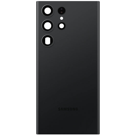 Coperchio della batteria Samsung Galaxy S23 Ultra S918, nero (Phantom Black), confezione di servizio GH82-30400A