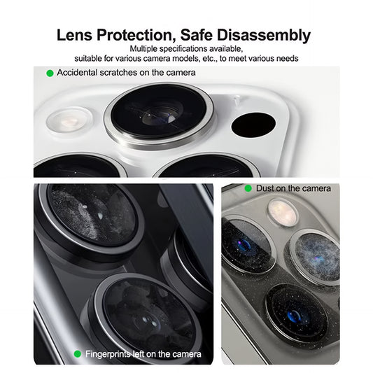 Copertura Protettiva Lente Fotocamera Telefono Relife RL-099, 4in1