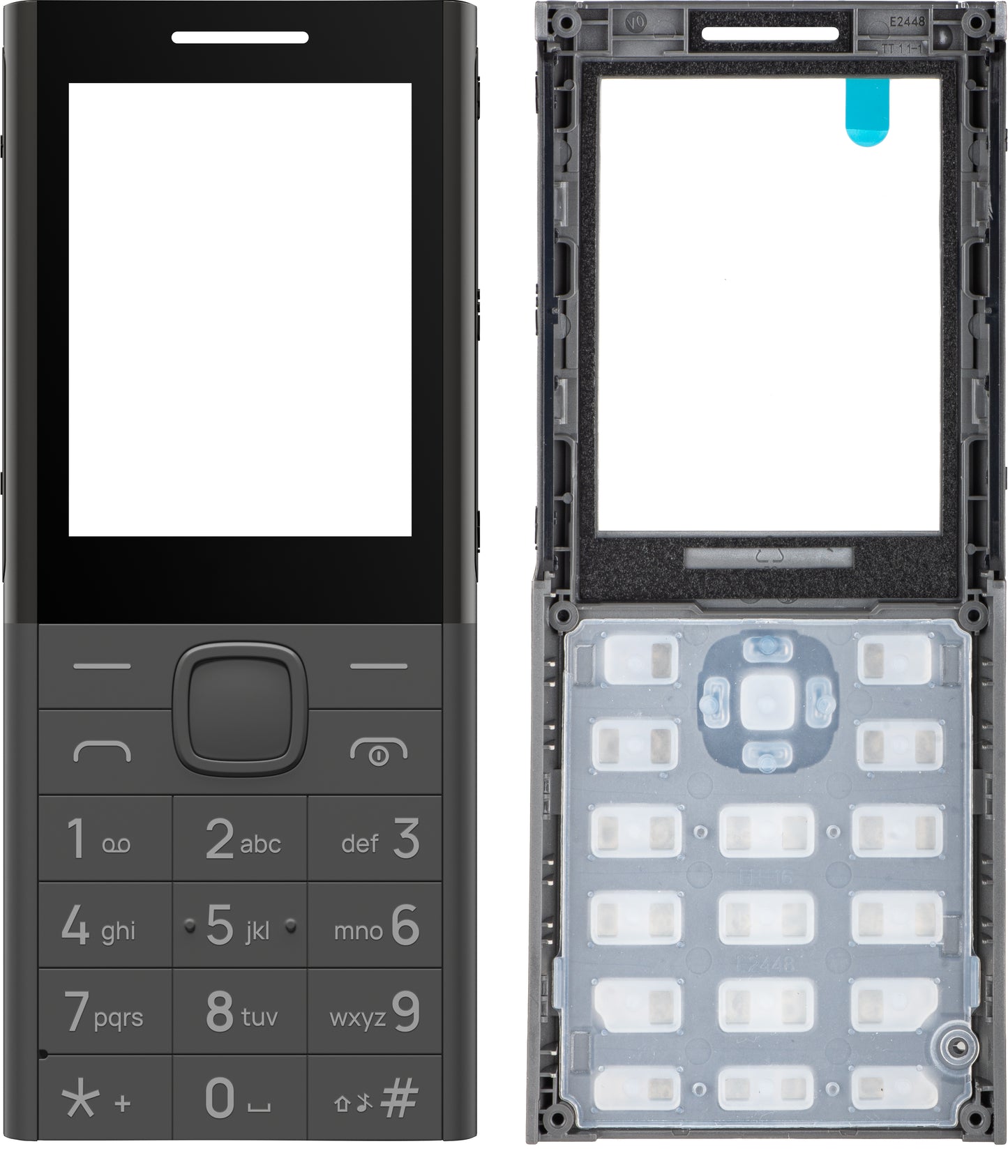 Copertina frontale per HMD 150 Music, Grigio