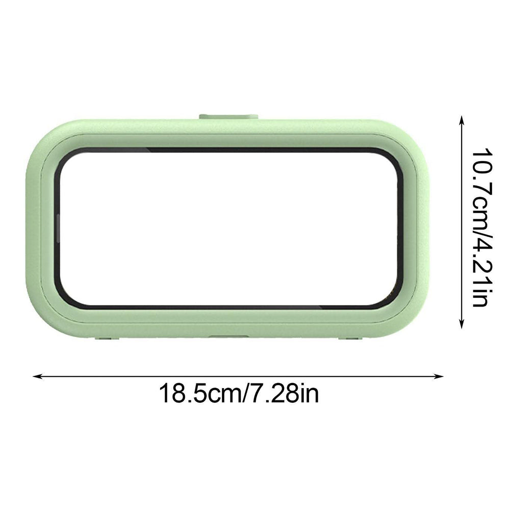 Techsuit LC-999 Wall Case with Tactile Membrane for Phone, Waterproof, Golden Green
