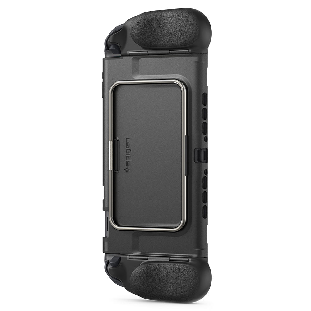 Custodia di Protezione Spigen Dual Grip Pro per Console Nintendo Switch 2, Nera ACS10196
