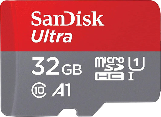 Scheda di memoria SanDisk Ultra microSDHC, 32Gb, Classe 10 / UHS-1 U1 SDSQUA4-032G-GN6MN SDSQUA4-032G-GN6MN