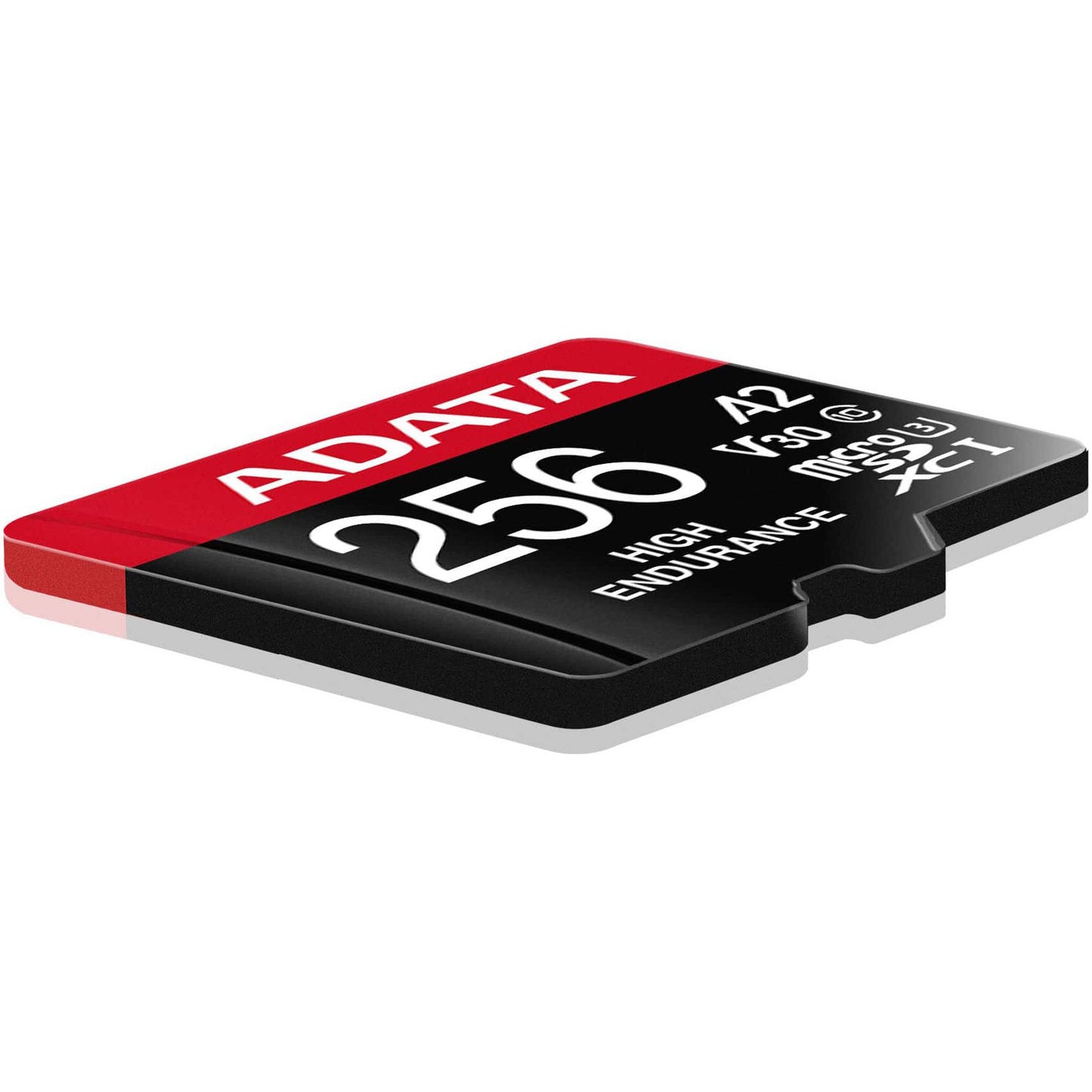 Scheda di Memoria microSDXC Adata High Endurance, 256Gb, Classe 10 / UHS-1 U3, Con Adattatore AUSDX256GUI3V30SHA2-RA1