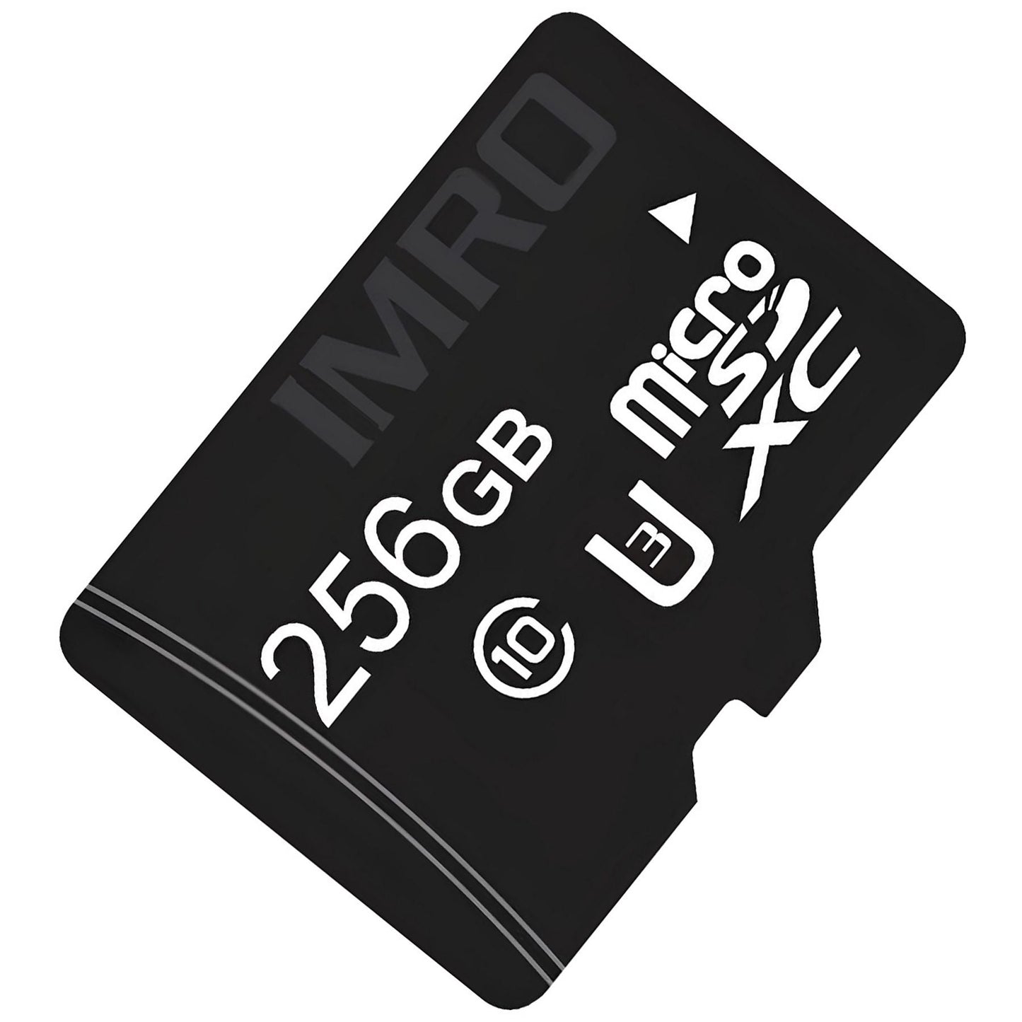 Scheda di memoria microSDXC Imro, 256Gb, Classe 10 / UHS-1 U3, con adattatore