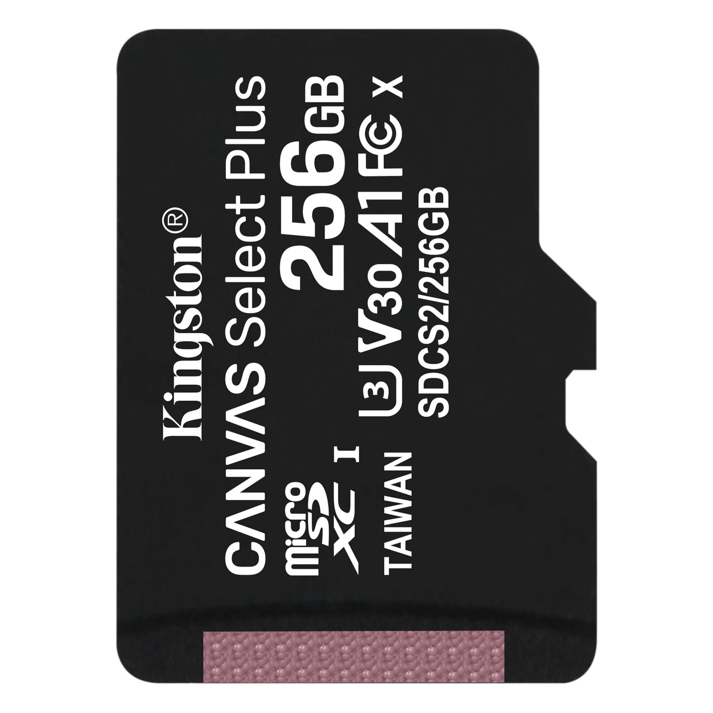 Scheda di memoria microSDXC Kingston Canvas Select Plus Android A1, 256Gb, Classe 10 / UHS-1 U1 SDCS2/256GBSP