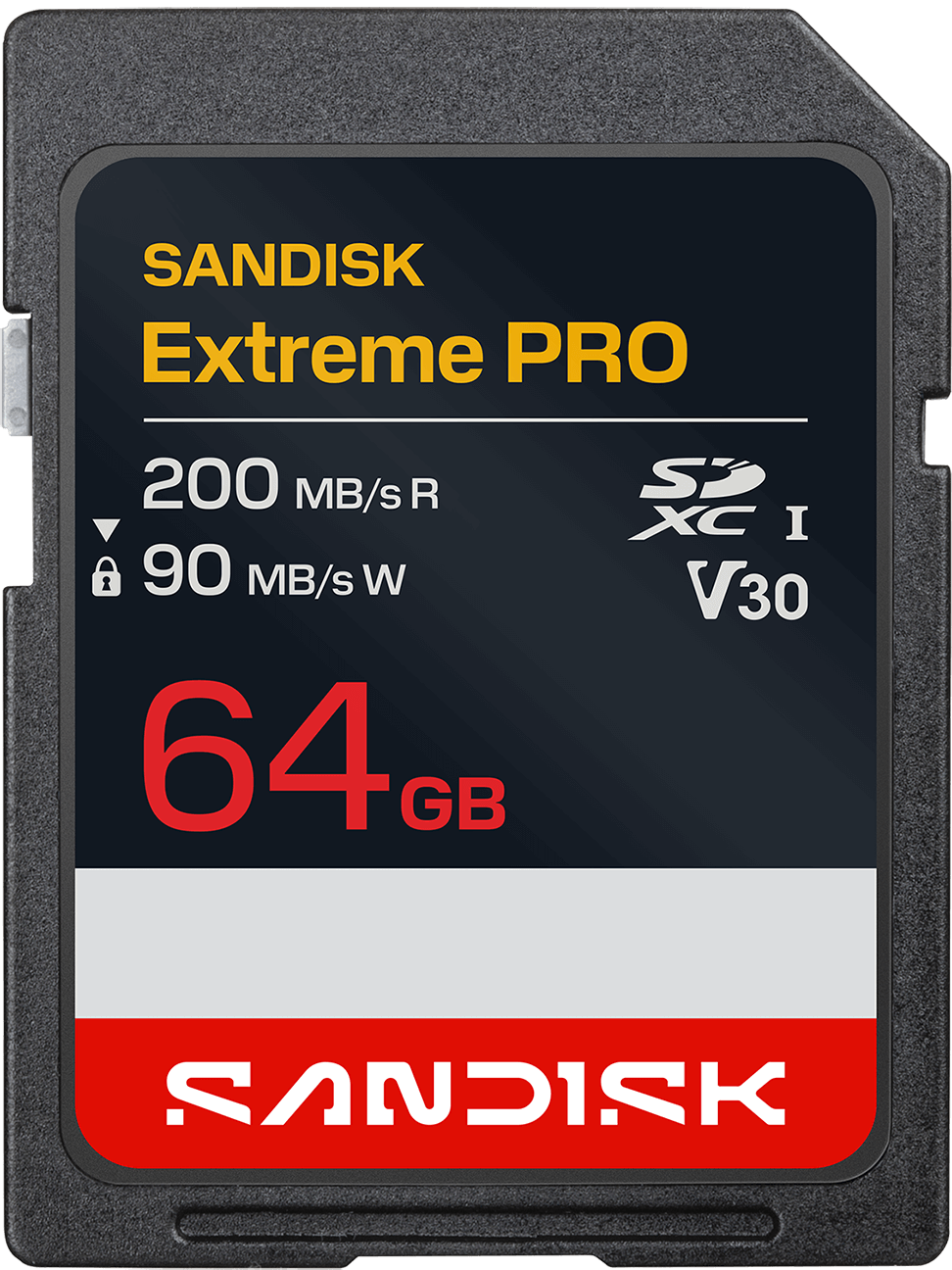 Scheda di memoria SDXC SanDisk Extreme Pro, 64 GB, Classe 10 / UHS-I U3 SDSDXXU-064G-GUCIN
