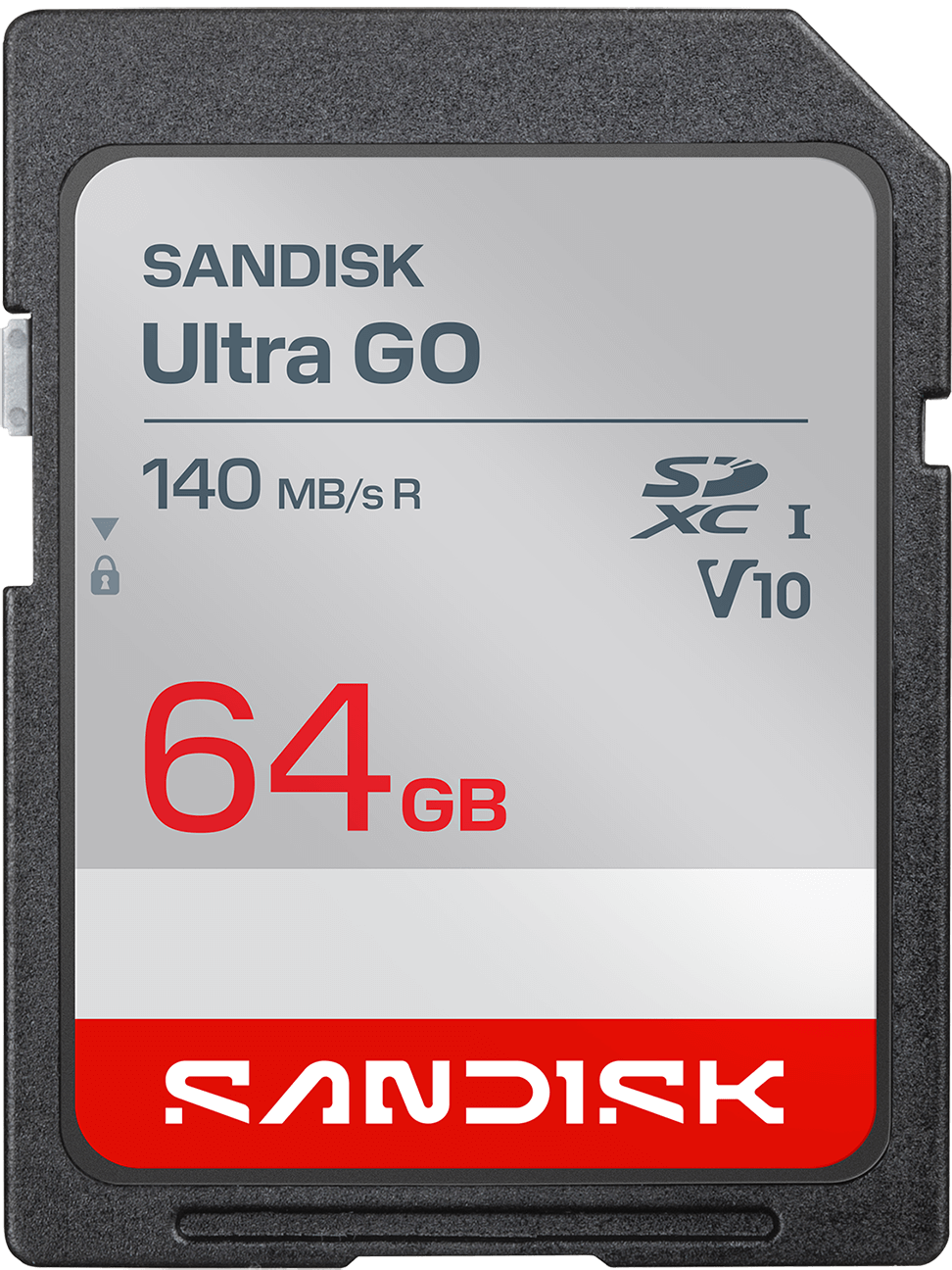Scheda di memoria SDXC SanDisk Ultra GO, 64 GB, Classe 10 / UHS-1 U1 SDSDUGN-064G-GN6IN