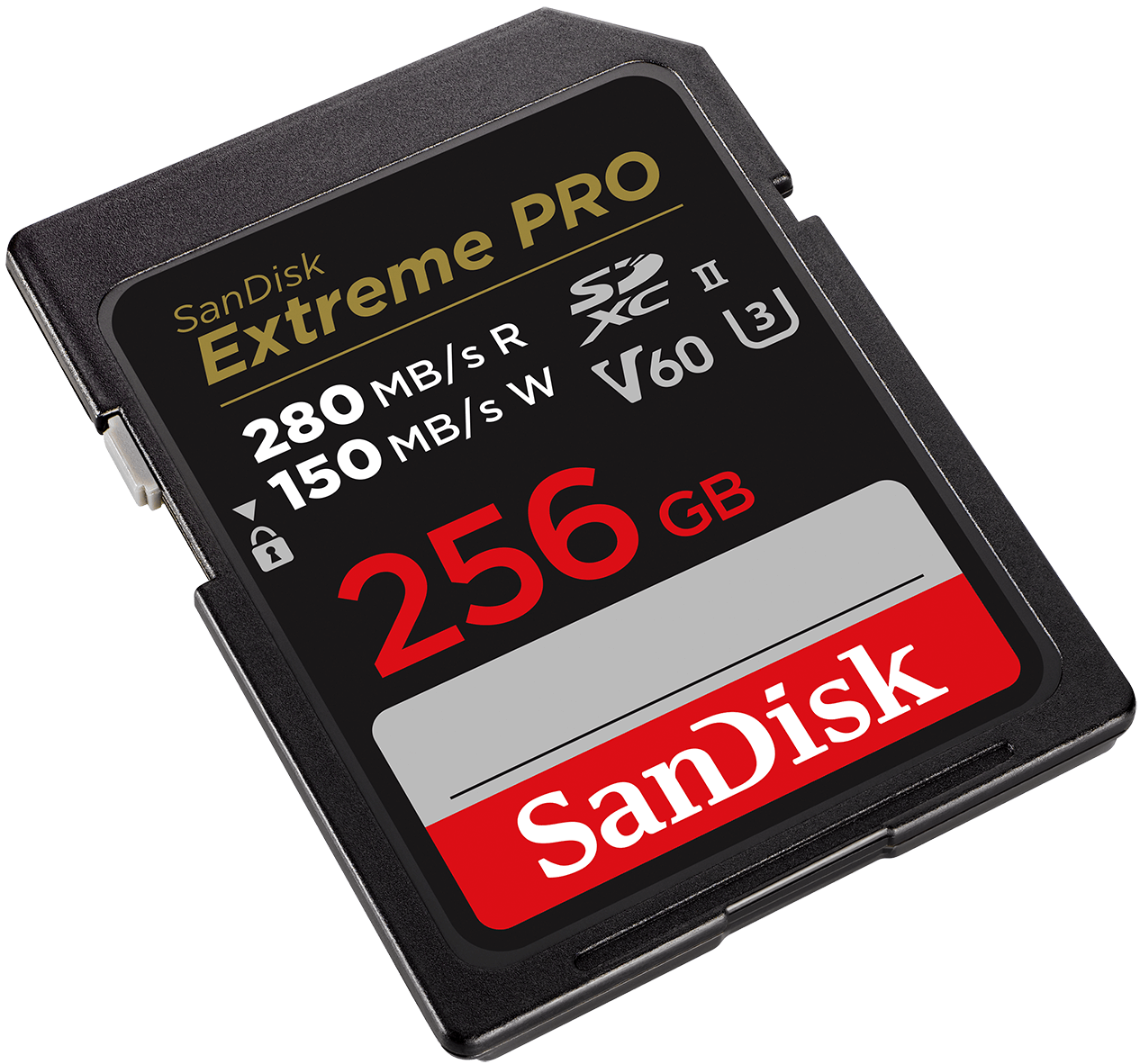 Scheda di memoria SDXC SanDisk Extreme Pro, 256Gb, Classe 10 / UHS-2 U3 SDSDXEP-256G-GN4IN