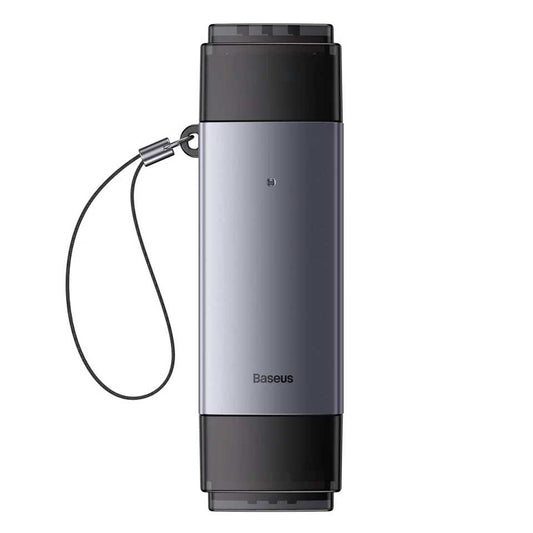 Lettore di schede USB / USB-C Baseus Lite, SD - microSD, grigio WKQX060113