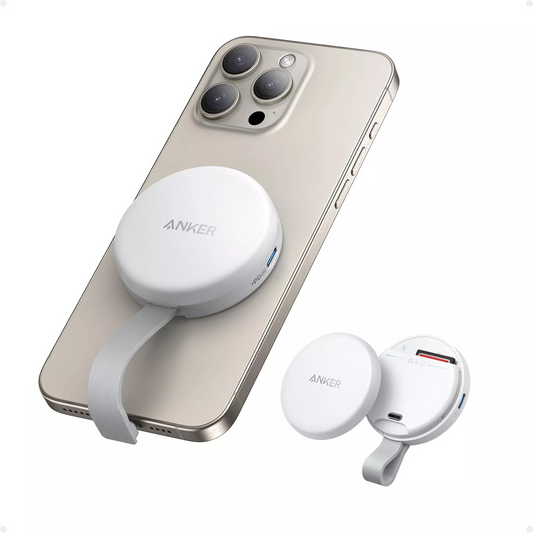 Lettore di schede USB-C Anker MagGo per Apple iPhone USB-C, SD - microSD, Bianco A83D1G21