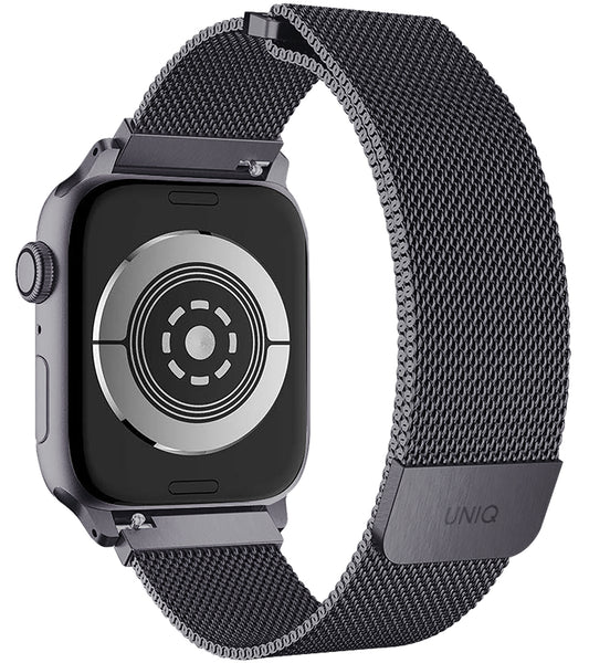 Cinturino UNIQ Dante per Apple Watch 45mm / 44mm / 42mm Series, Grigio